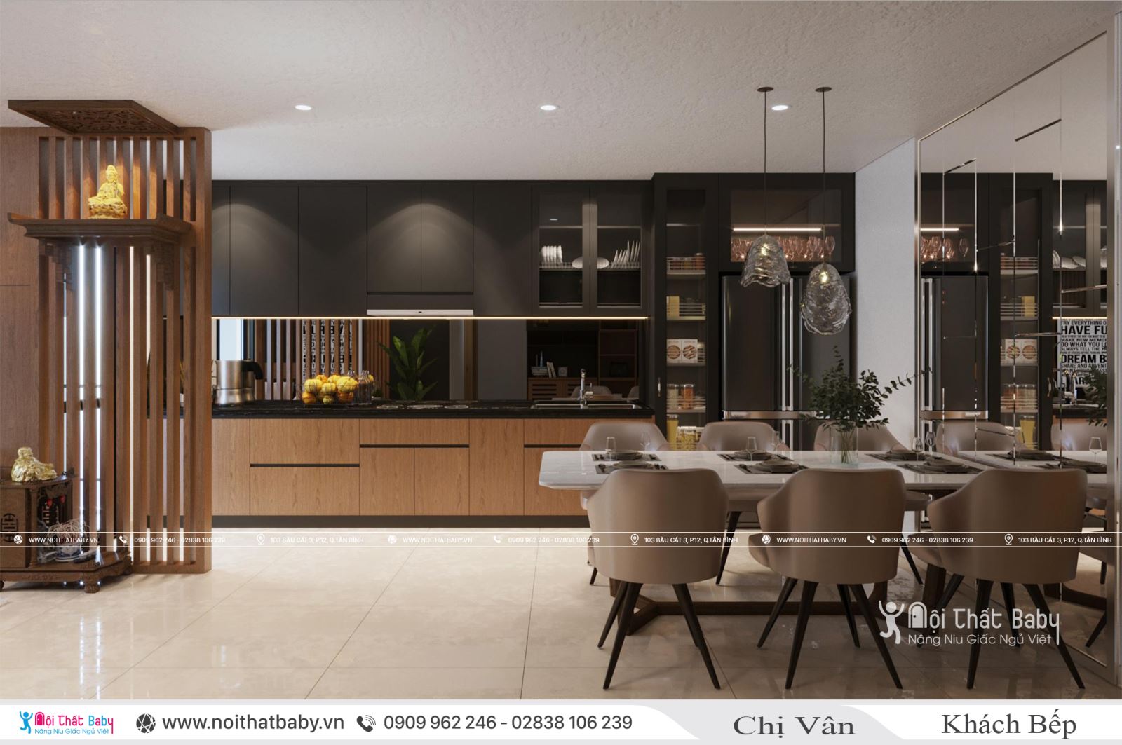  Mẫu thiết kế nội thất căn 104m2 Emerald Celadon City đẹp và hiện đại